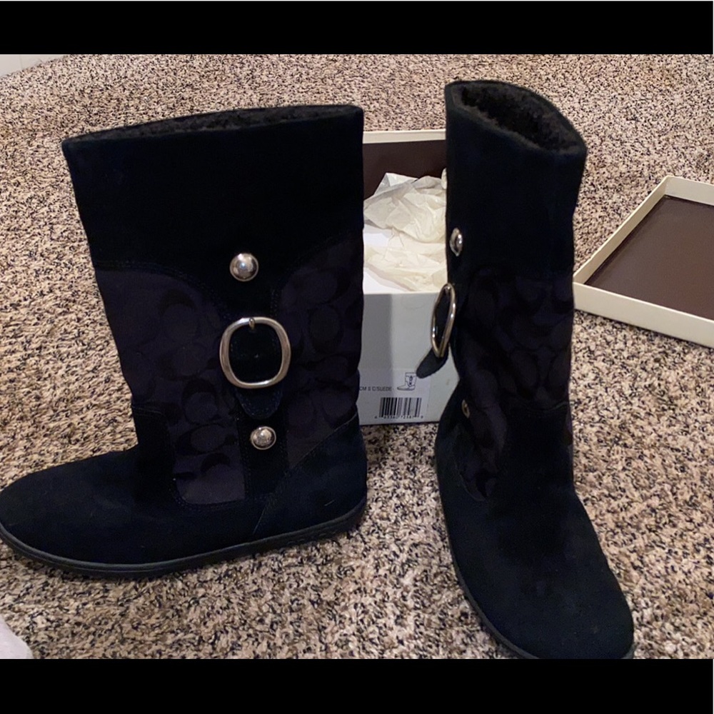 New Coach boots